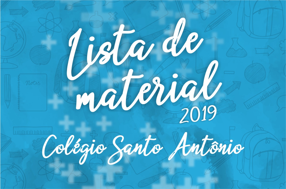 LISTA DE MATERIAL 2019 - CSA